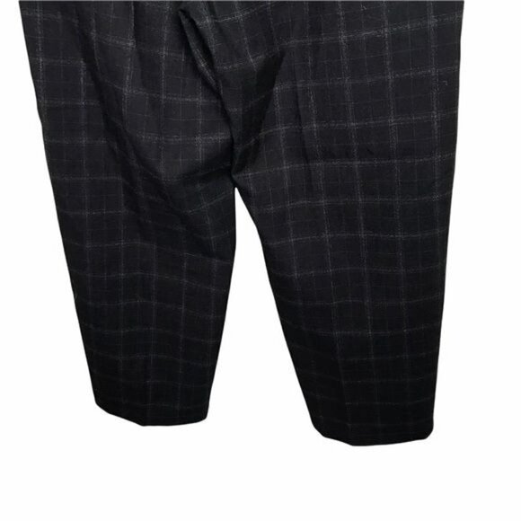 The Group by Babaton Jimmy Pant Trousers in Black Fine Grid NWT Large - Picture 7 of 10
